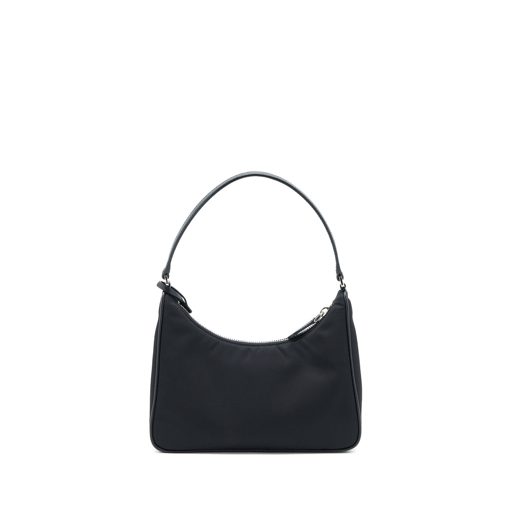 Prada Reedition 2005 Nylon Bag Black SHW