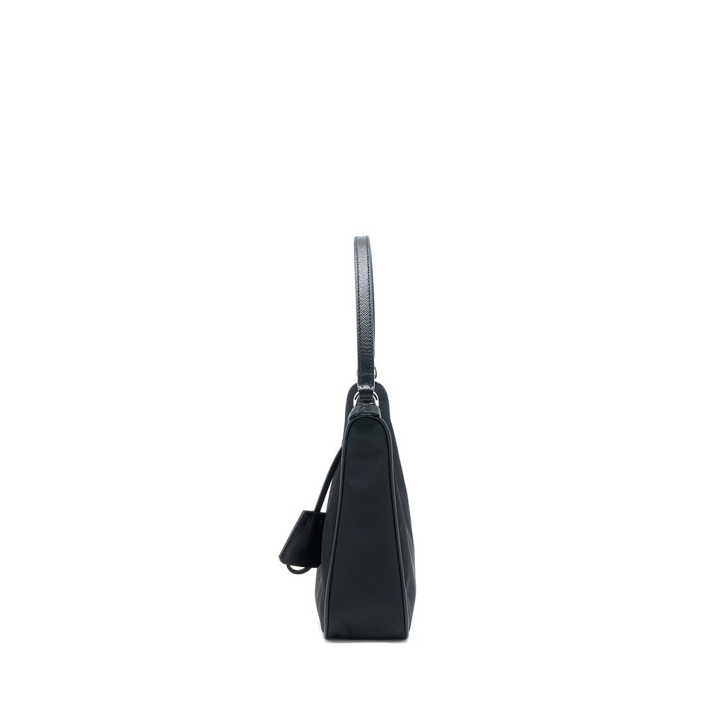 Prada Reedition 2005 Nylon Bag Black SHW