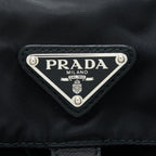 Prada Re-Nylon Backpack Black SHW