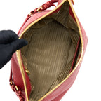 Prada Vitello Daino Bag Calfskin Red GHW