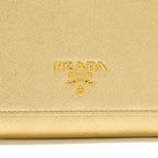 Prada Mini Wallet On Chain Gold GHW