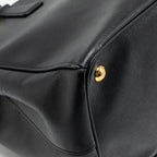 Prada Saffiano Tote Bag Calfskin black GHW