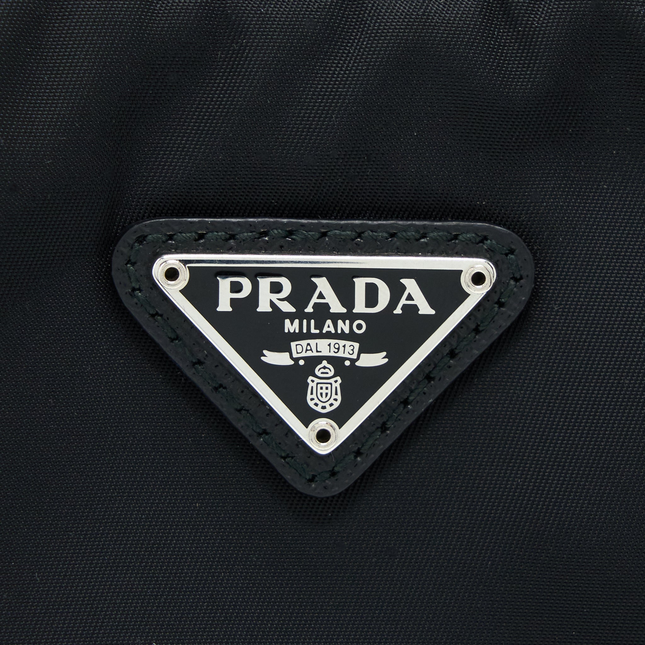 Prada Reedition 2005 Nylon Bag Black SHW