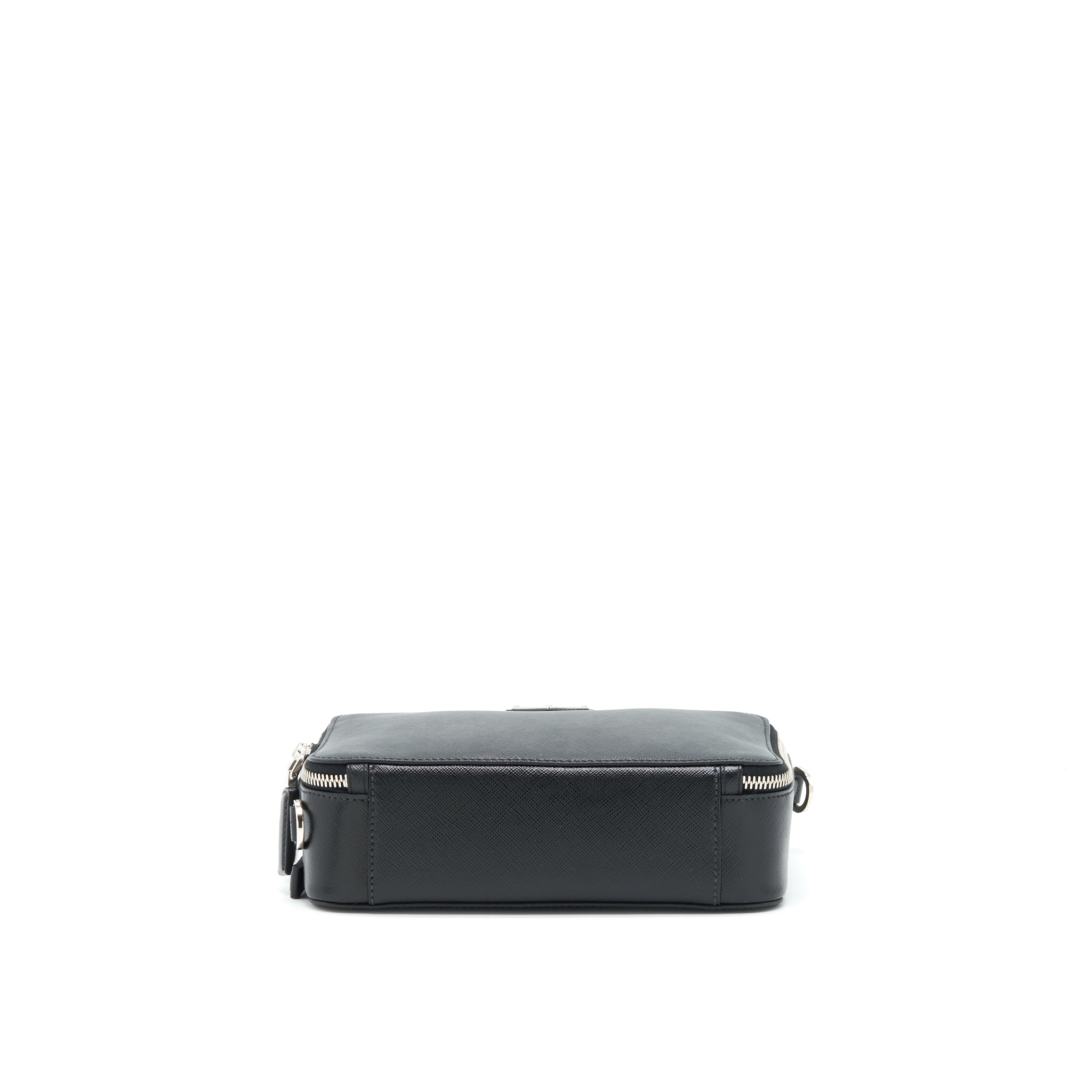 Prada Crossbody Camera Bag Black SHW