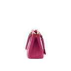 PRADA SAFFIANO TOTE BAG DARK PINK