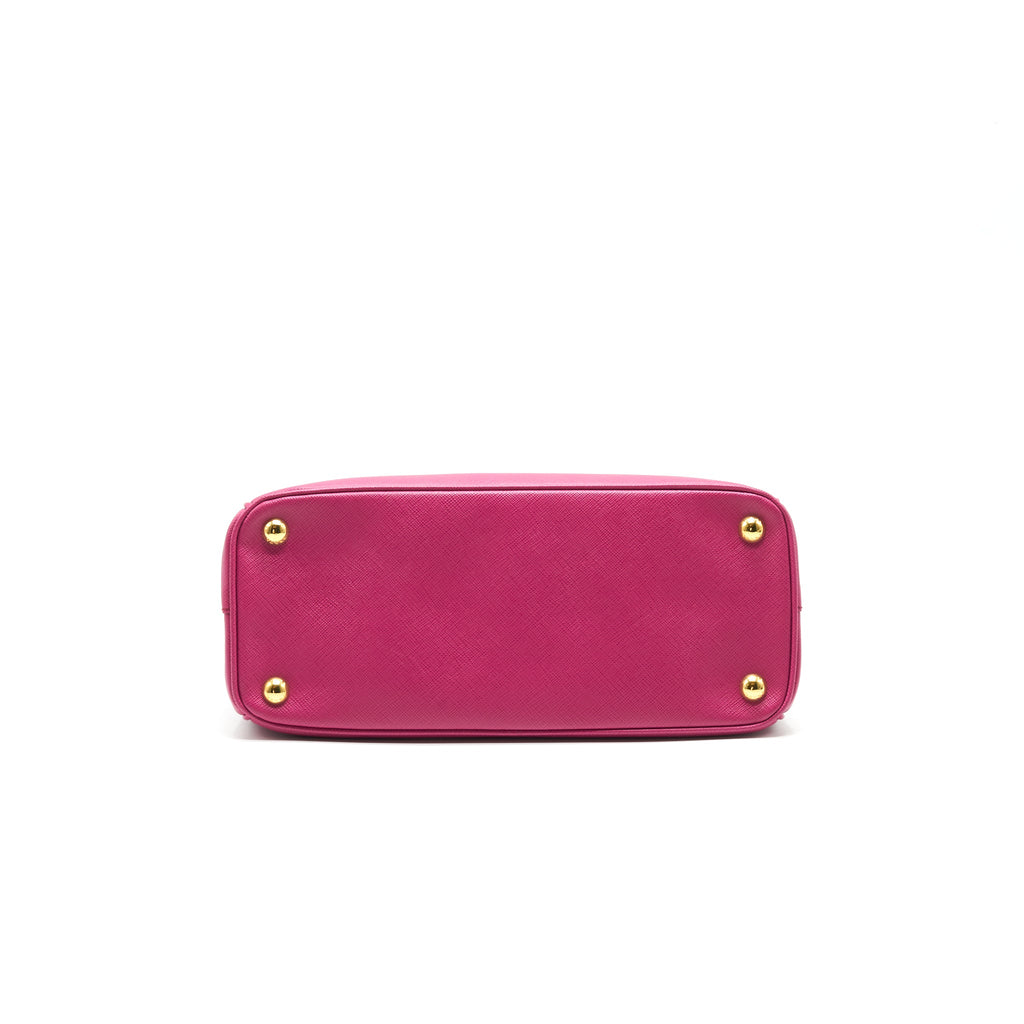 PRADA SAFFIANO TOTE BAG DARK PINK