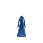 PRADA Shopping Saffiano Lux Cobalto Bag in Blue