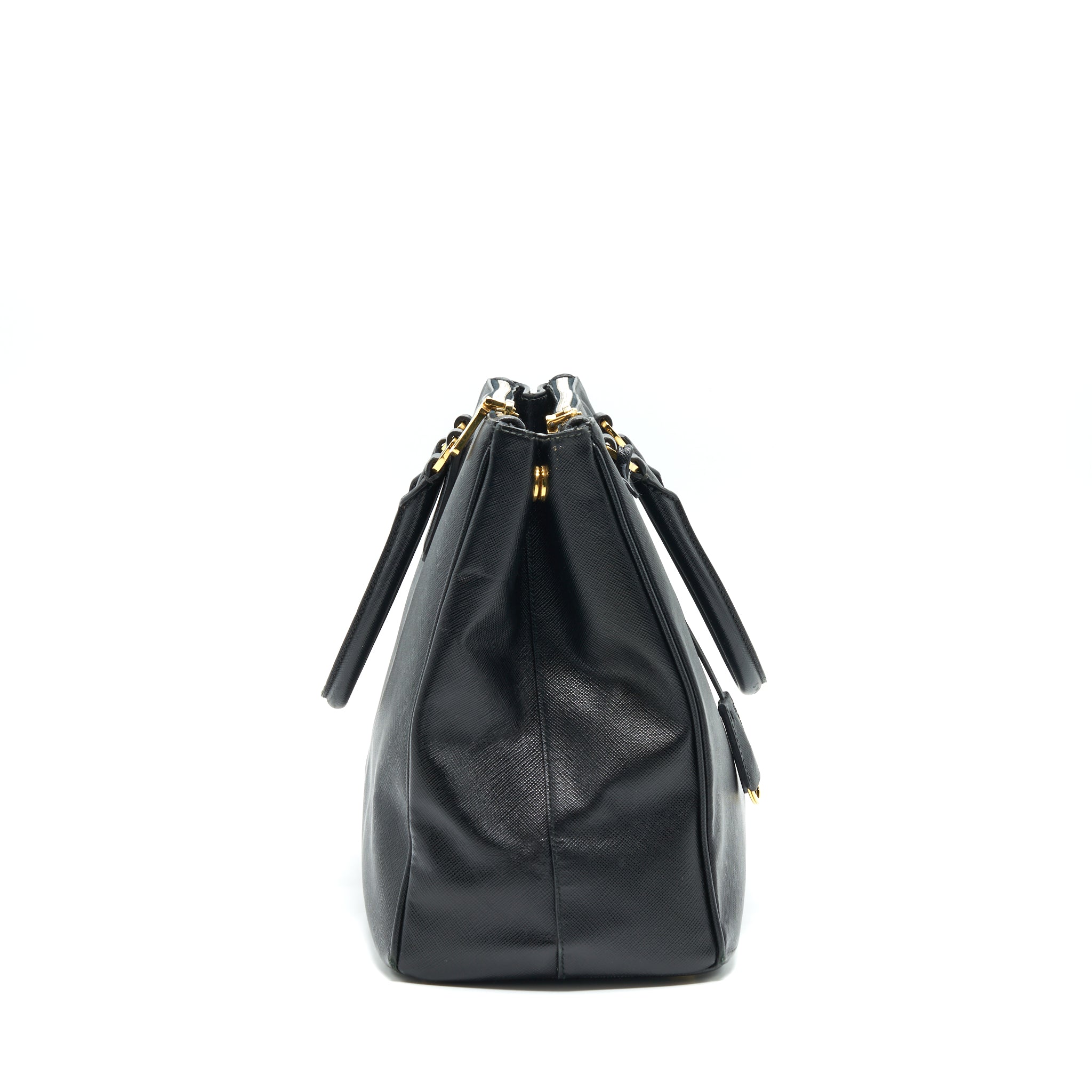 Prada Saffiano Tote Large in Black