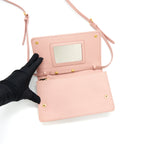 PRADA Portaf Saffiano Metal Oro Orchidea Bag