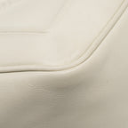 Prada Triangle Shoulder Bag Leather White SHW