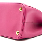 PRADA SAFFIANO TOTE BAG DARK PINK