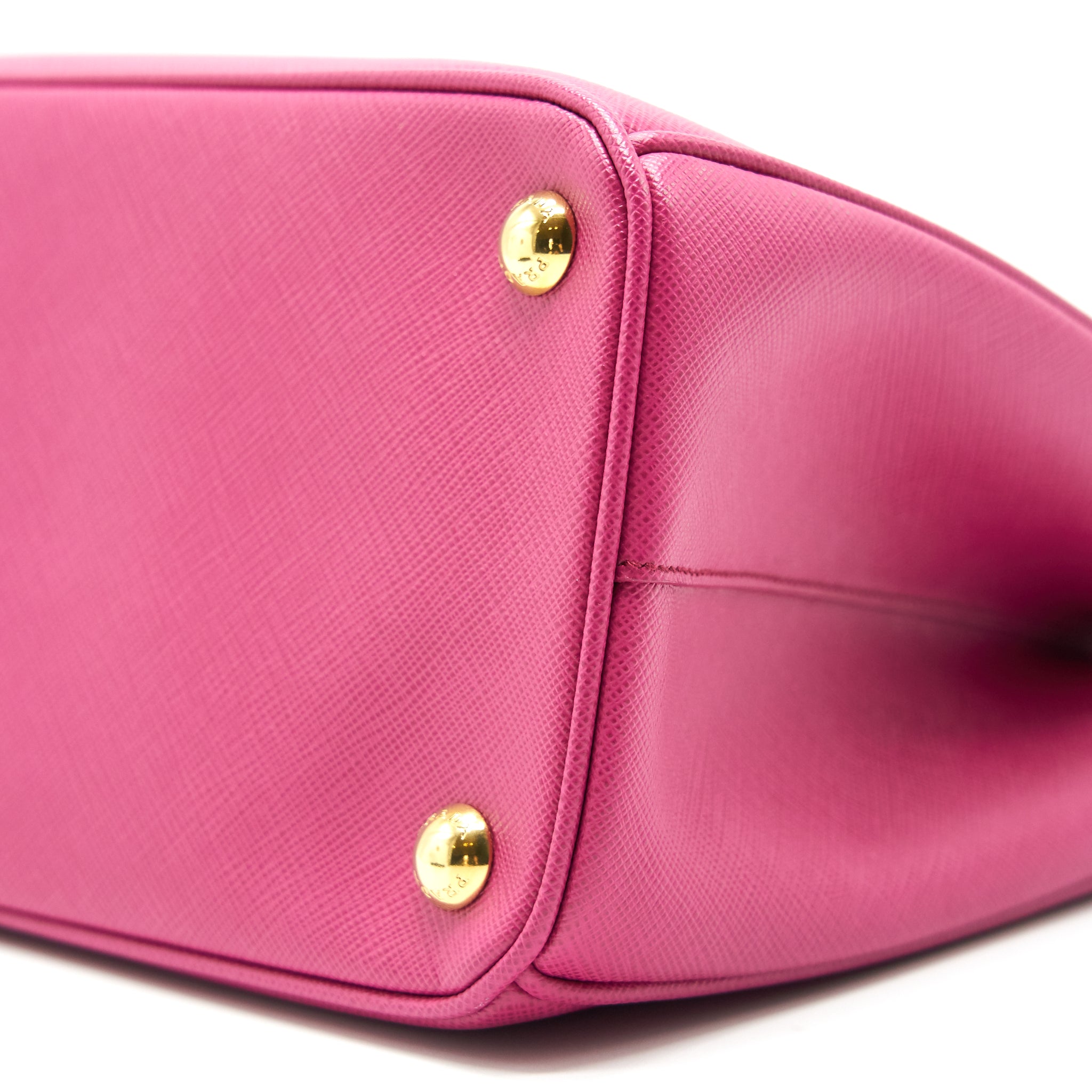 PRADA SAFFIANO TOTE BAG DARK PINK