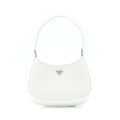 Prada Cleo Bag Calfskin White SHW