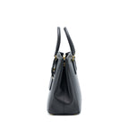 Prada Top Handle Tote Bag Calfskin Black GHW