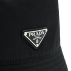 Prada Nylon and Denim Bucket Hat
