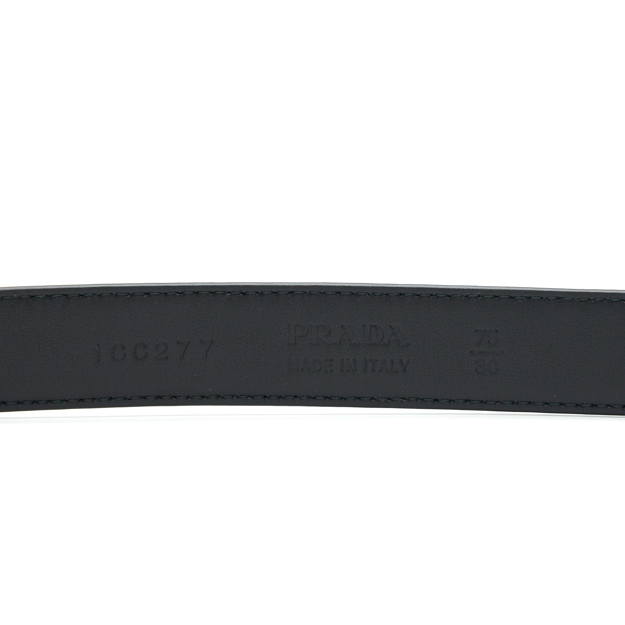 Prada Saffiano Finish Belt Size 75