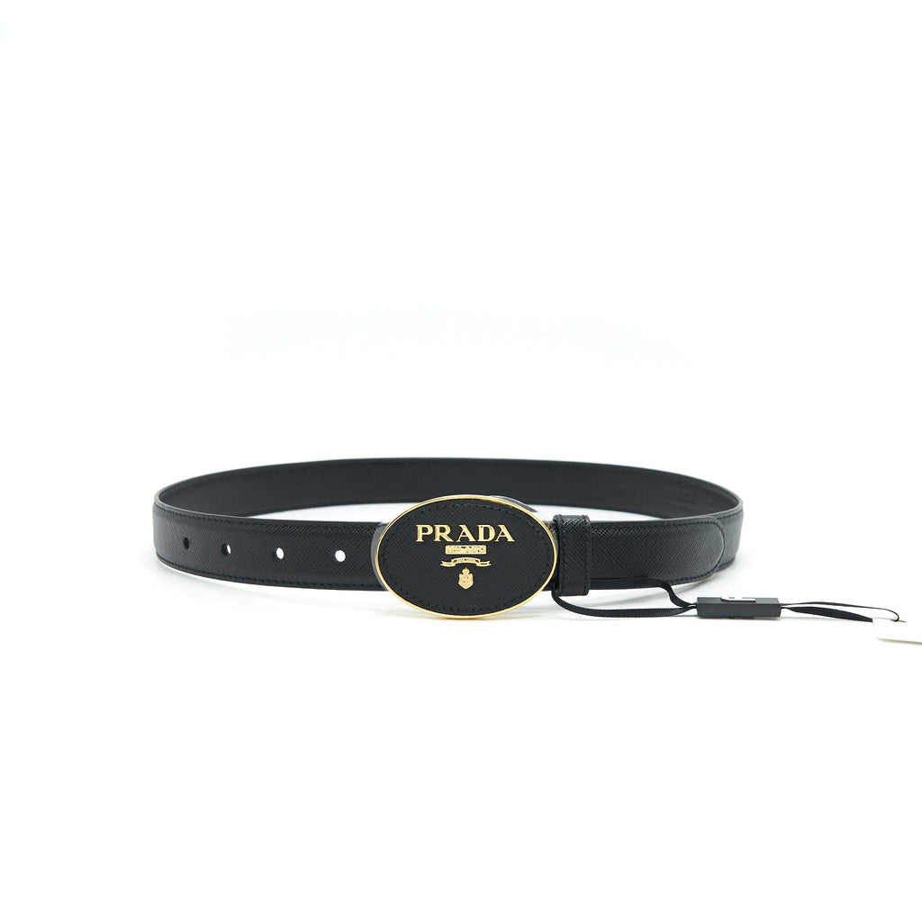 Prada Saffiano Finish Belt Size 75
