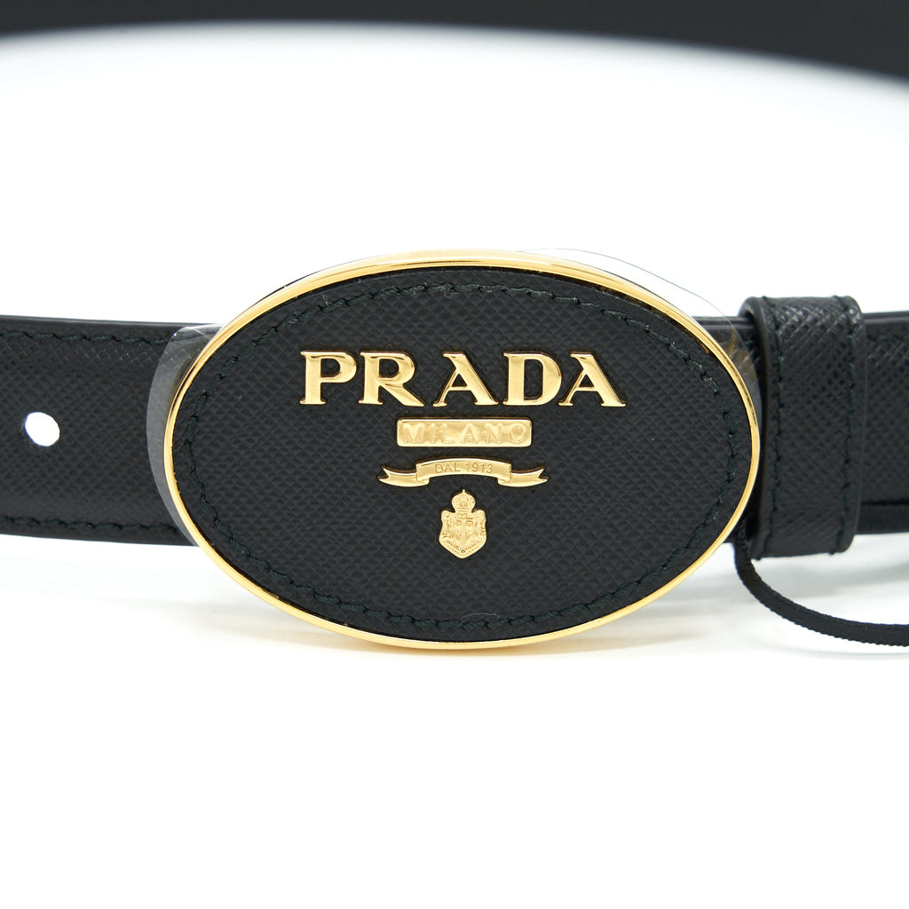 Prada Saffiano Finish Belt Size 75