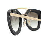 Prada sunglasses black GHW