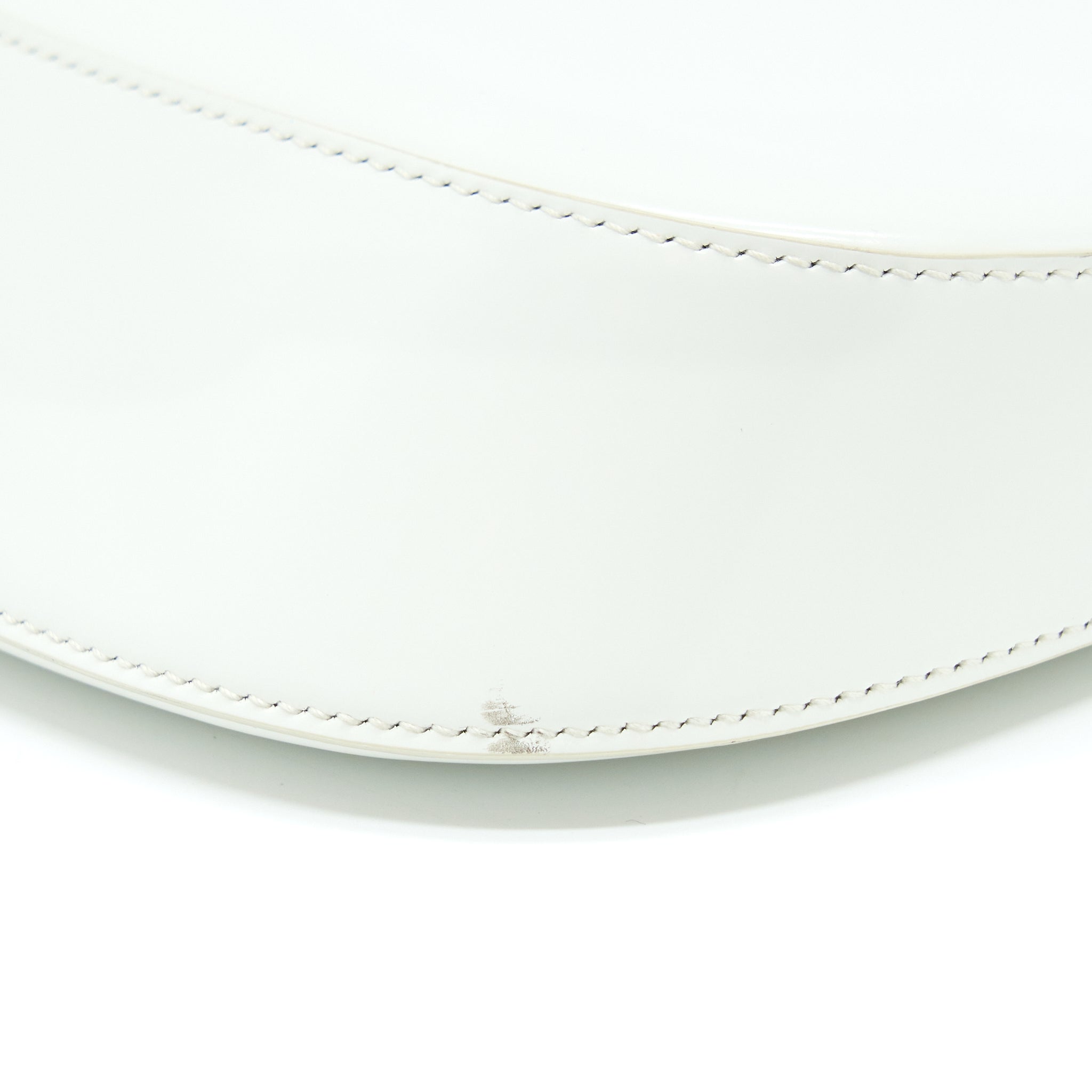 Prada Cleo Bag Calfskin White SHW