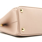 PRADA SAFFIANO LEATHER MINI BEIGE WITH STRAP