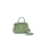 Prada Saffiano Mini Crossbody Bag Light Green