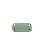 Prada Saffiano Mini Crossbody Bag Light Green