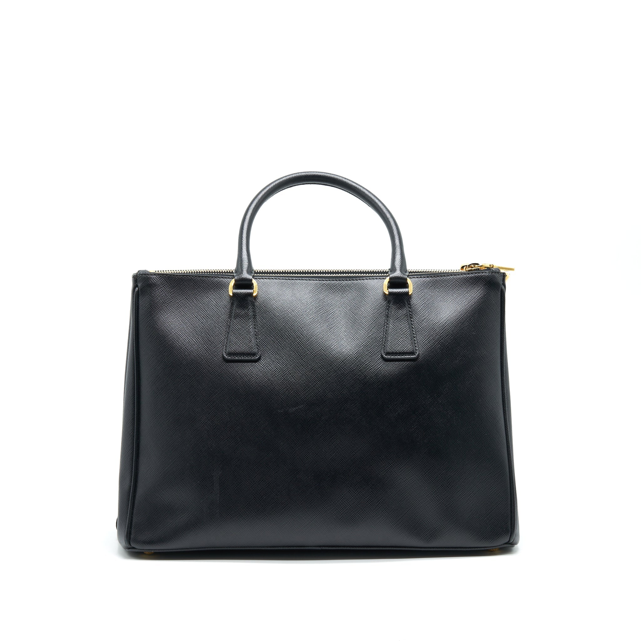 Prada Saffiano Tote Bag Black GHW
