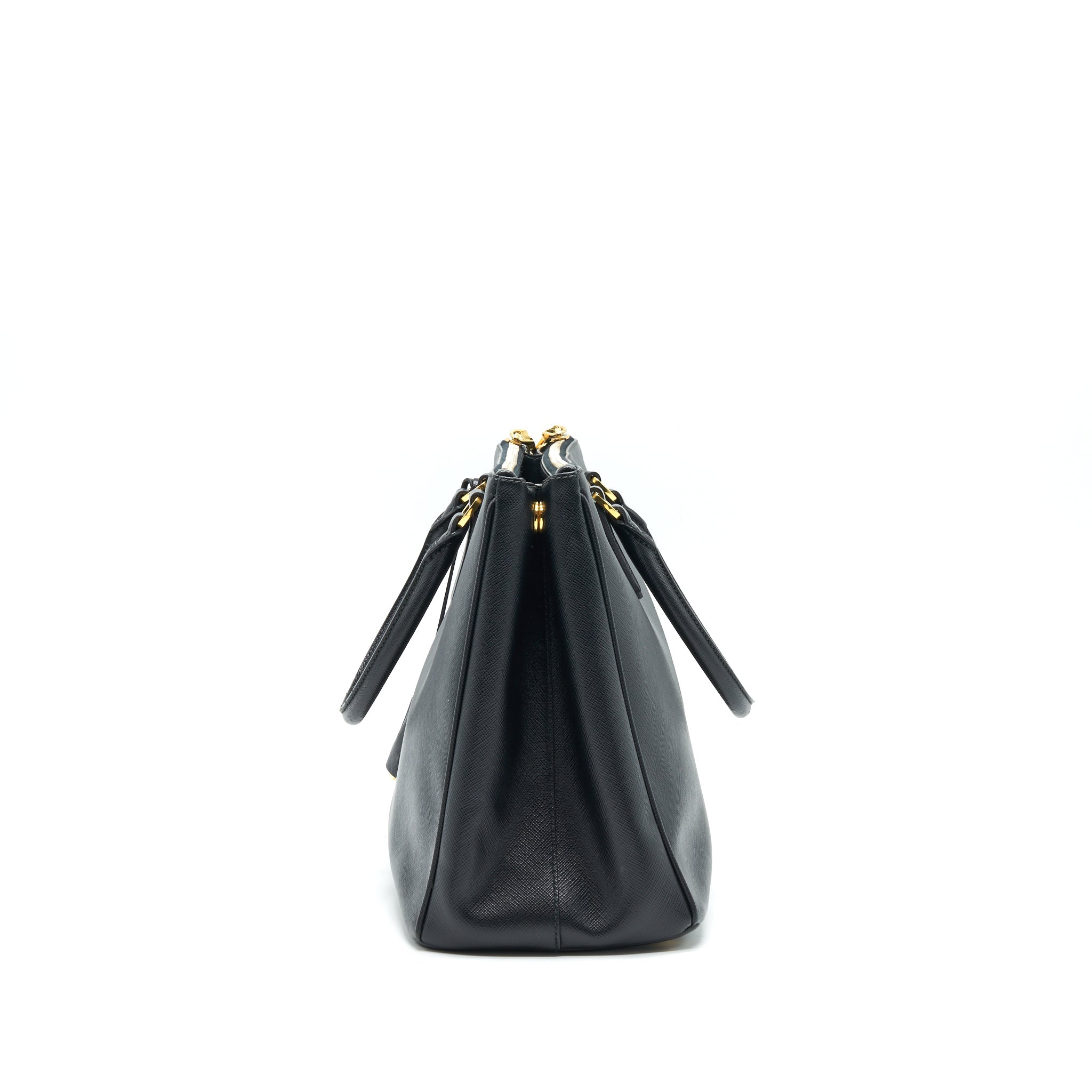 Prada Saffiano Tote Bag Black GHW