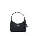 Prada Re-Edition 2000 Nylon Bag Black SHW