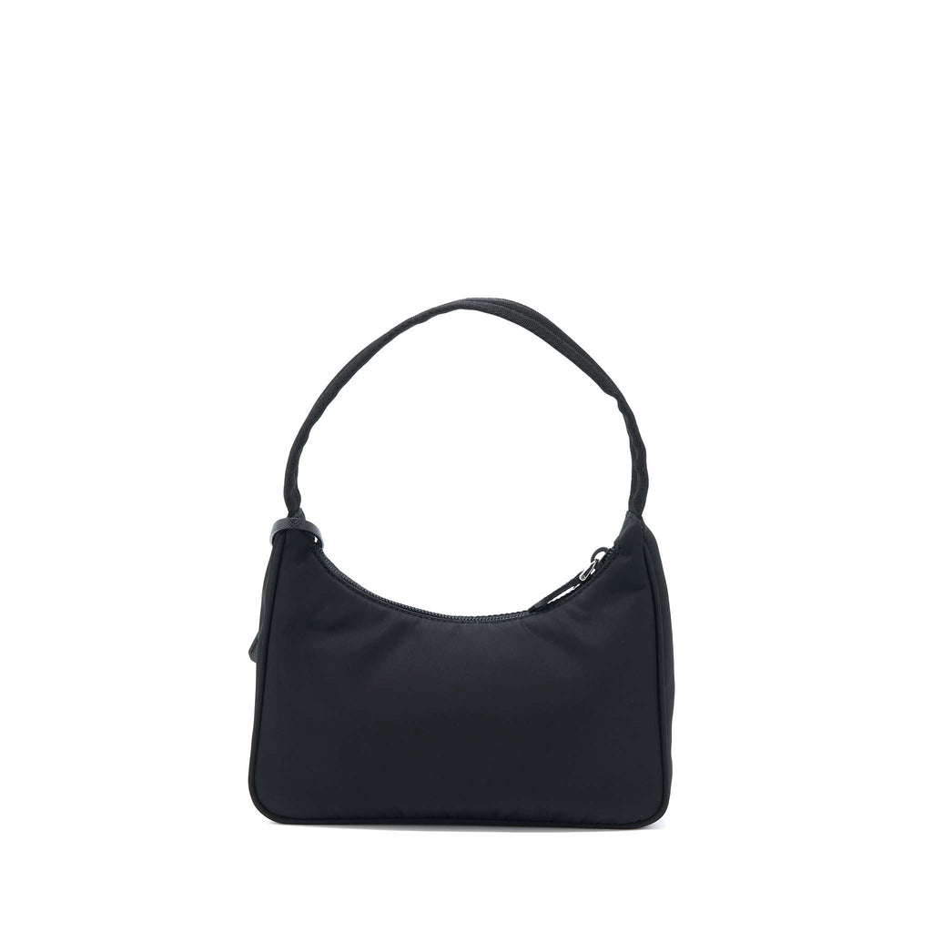 Prada Re-Edition 2000 Nylon Bag Black SHW