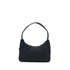 Prada Re-Edition 2000 Nylon Bag Black SHW