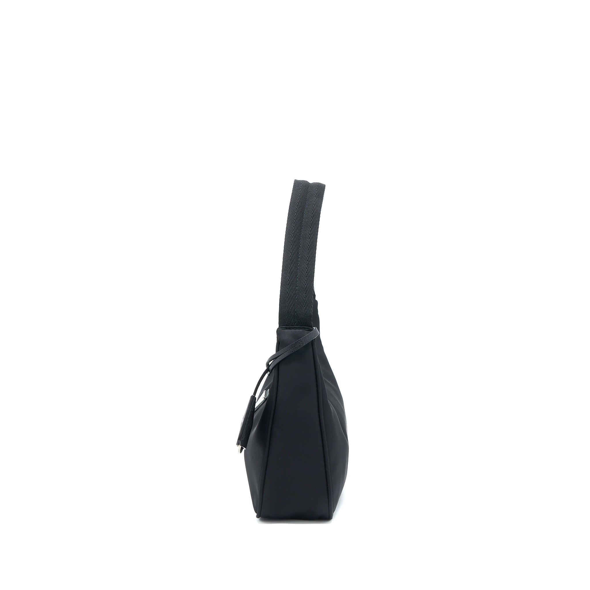 Prada Re-Edition 2000 Nylon Bag Black SHW