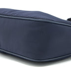 Prada 2005 Re-edition Nylon Shoulder Bag Indigo Blue SHW
