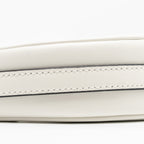 Prada Arqué Small Shoulder Bag Calfskin White GHW