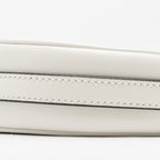 Prada Arqué Small Shoulder Bag Calfskin White GHW