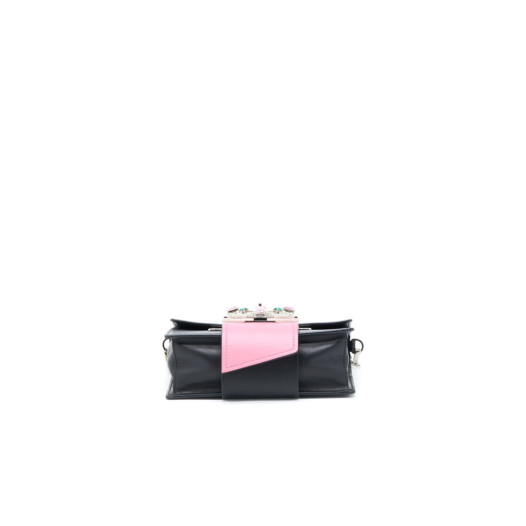 Prada Plex Ribbon Bag Crystal Calfskin Multicolour SHW