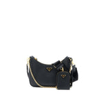 Prada Re-Edition 2005 Saffiano Black GHW
