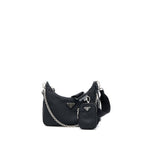 Prada Re-Edition 2005 Re-Nylon Bag Black SHW
