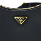 Prada Re-Edition 2005 Saffiano Black GHW