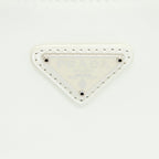 Prada Cleo Bag Calfskin White SHW