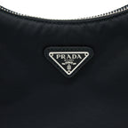 Prada Re-Edition 2005 Re-Nylon Bag Black SHW