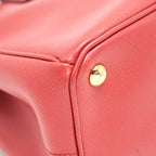 Prada Saffiano Tote Bag Red with GHW