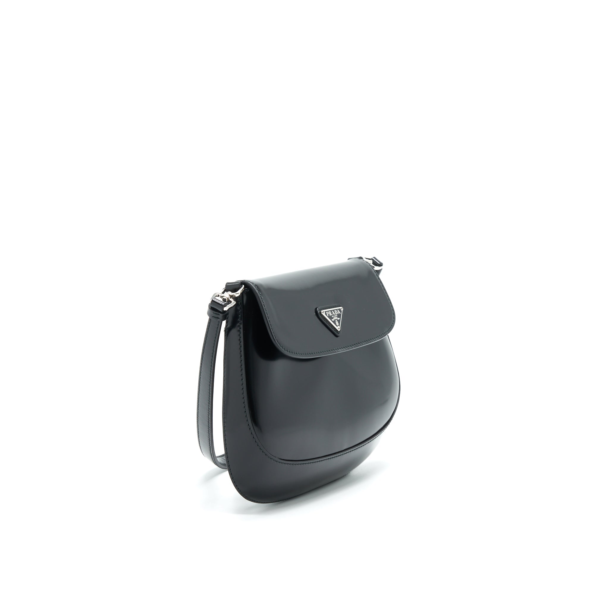 PRADA Cleo Shoulder Bag Black SHW
