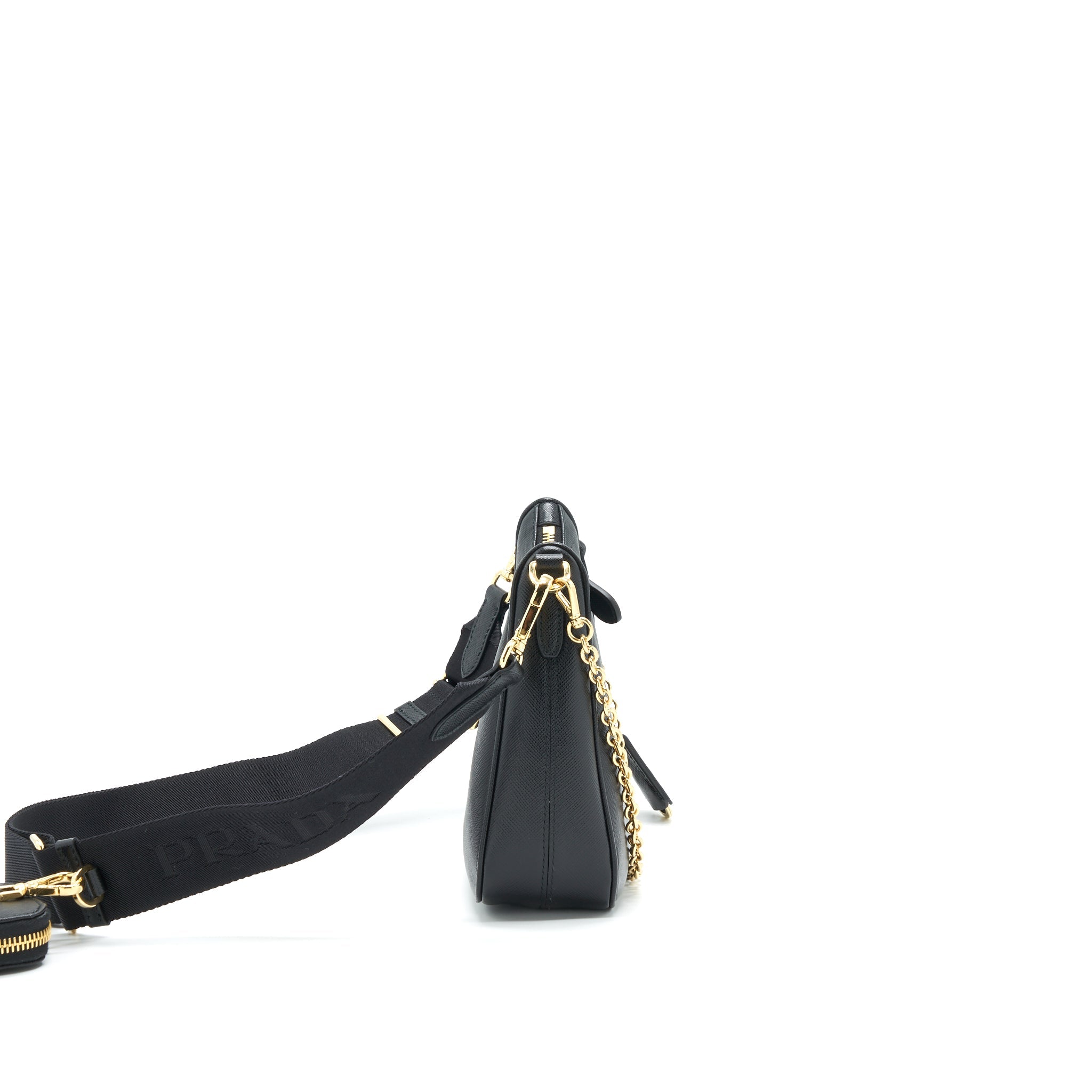 PRADA Re-edition Saffiano Leather in Black