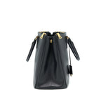 Prada Saffiano Large Tote Bag Black GHW