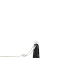 Prada Crystal Card Holder with Chain black
