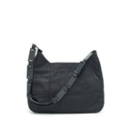 PRADA NYLON SHOULDER BAG IN BLACK