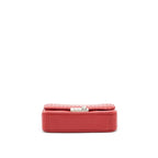 Prada Glacé Crossbody Bag Calfskin Red SHW