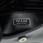PRADA Cleo Shoulder Bag Black SHW